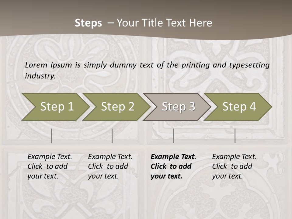 Kitchen Material Background PowerPoint Template