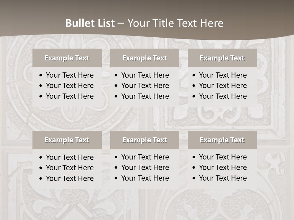 Kitchen Material Background PowerPoint Template