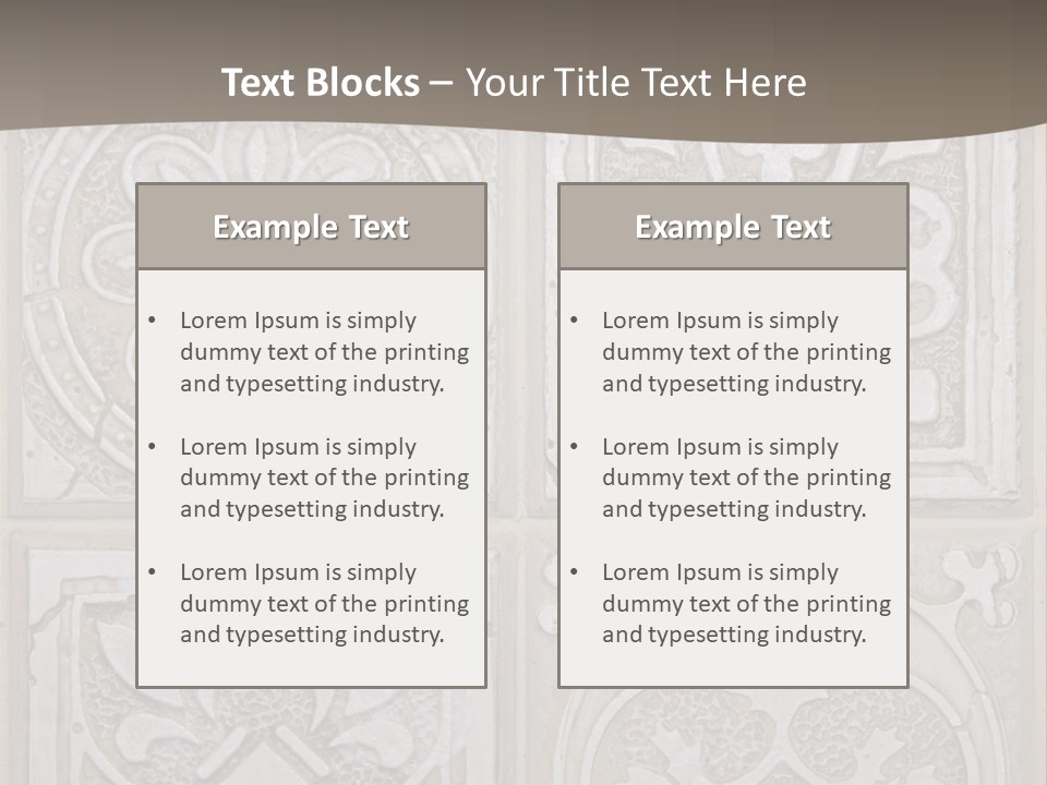 Kitchen Material Background PowerPoint Template