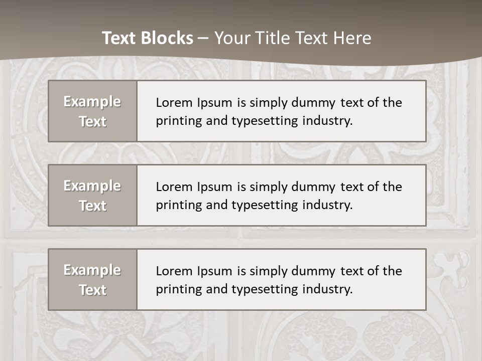 Kitchen Material Background PowerPoint Template