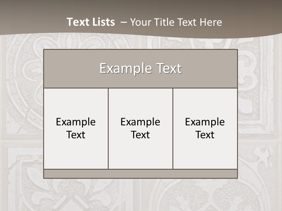 Kitchen Material Background PowerPoint Template