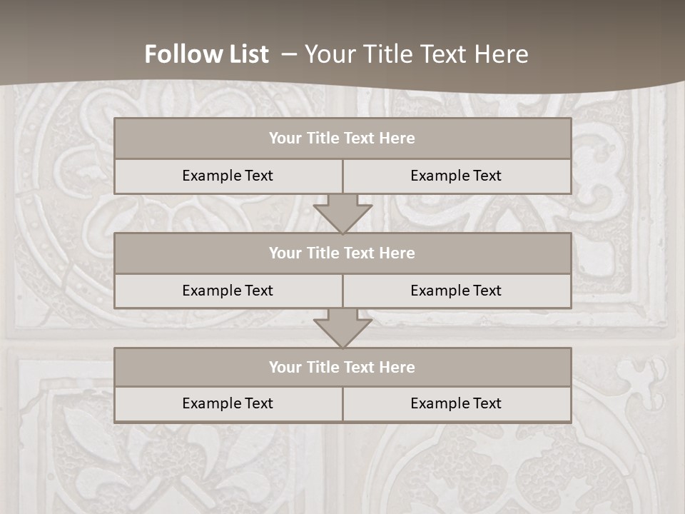 Kitchen Material Background PowerPoint Template