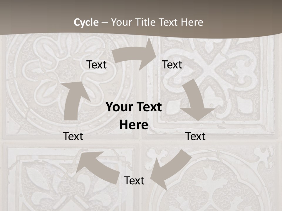 Kitchen Material Background PowerPoint Template