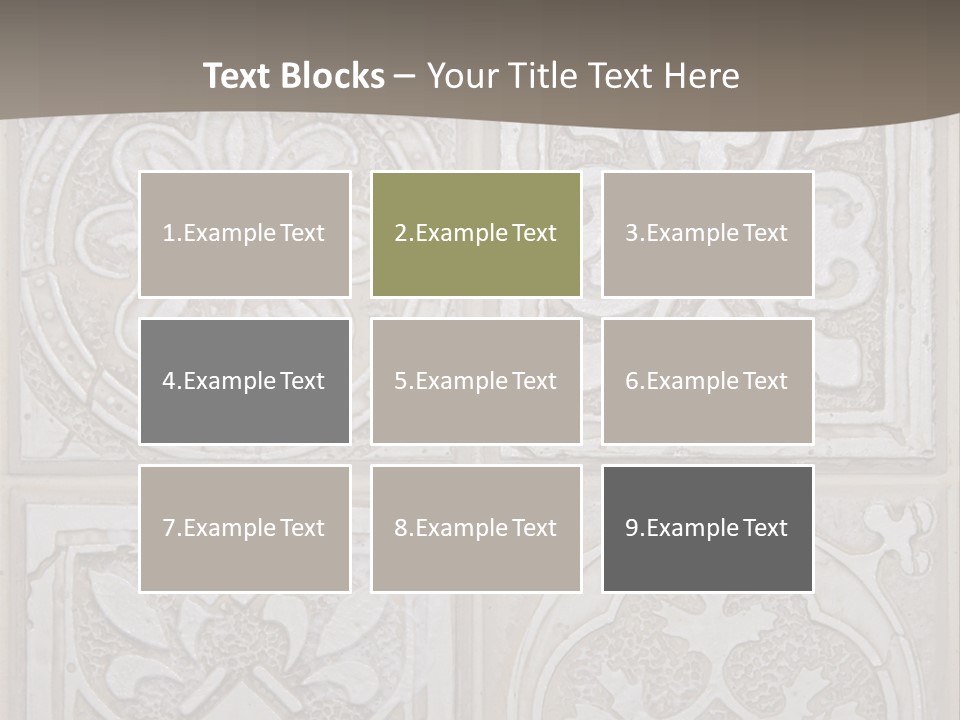 Kitchen Material Background PowerPoint Template