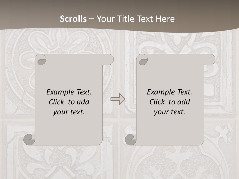 Kitchen Material Background PowerPoint Template