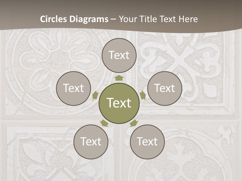 Kitchen Material Background PowerPoint Template