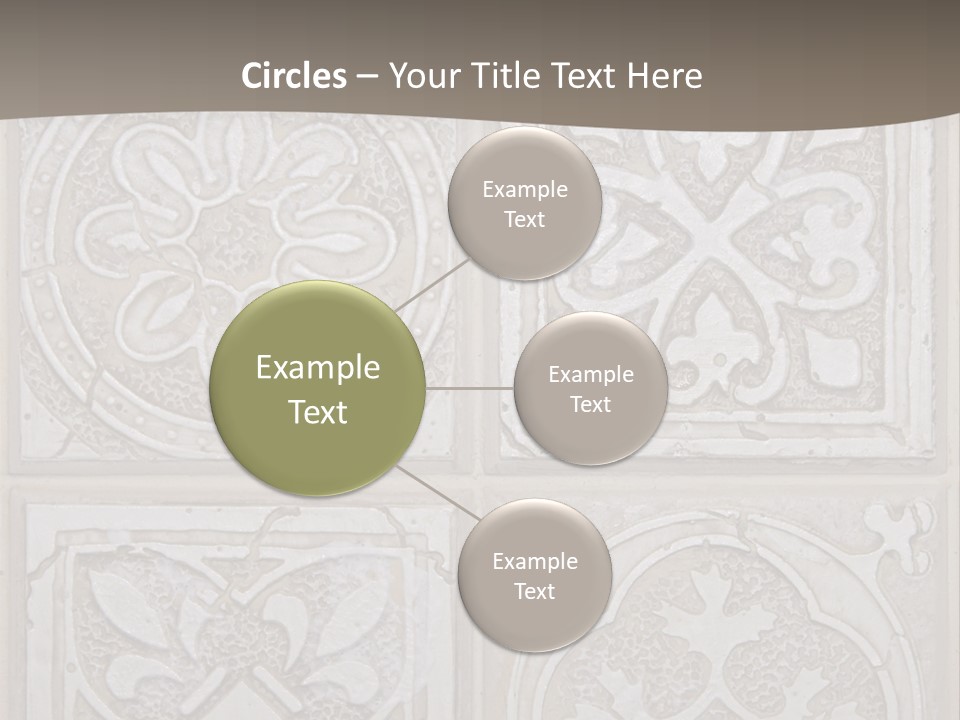 Kitchen Material Background PowerPoint Template