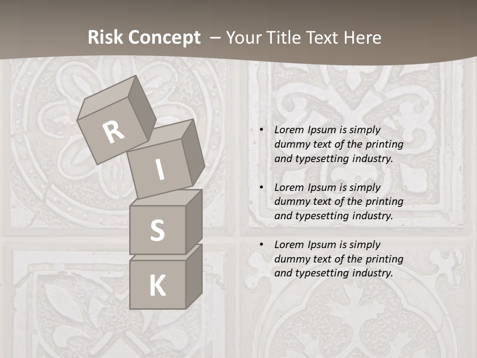 Kitchen Material Background PowerPoint Template