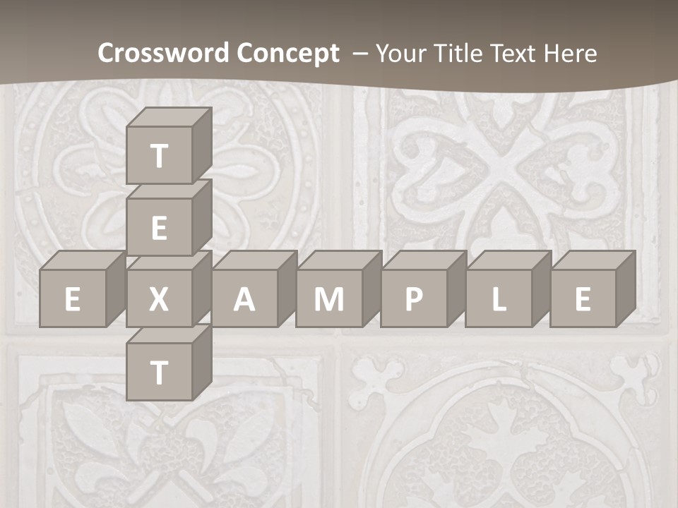 Kitchen Material Background PowerPoint Template