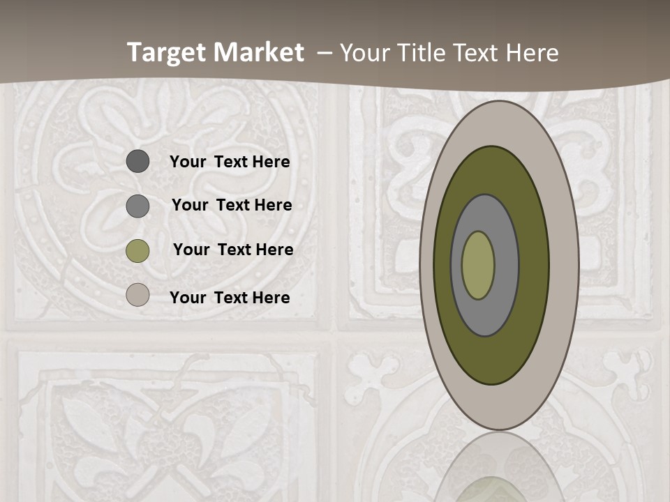 Kitchen Material Background PowerPoint Template