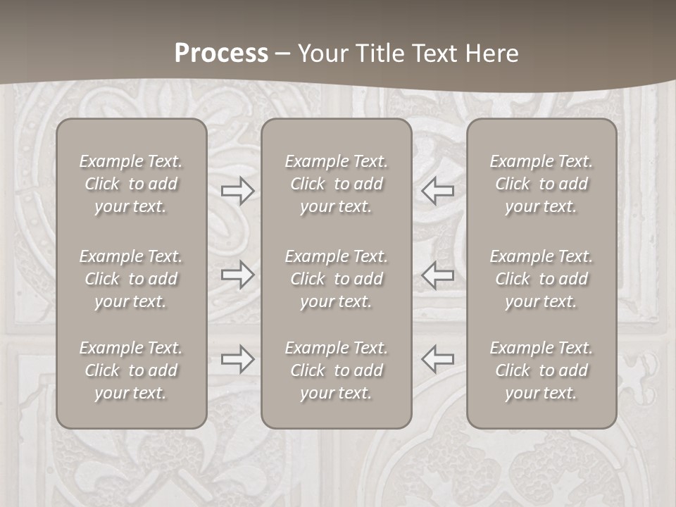 Kitchen Material Background PowerPoint Template