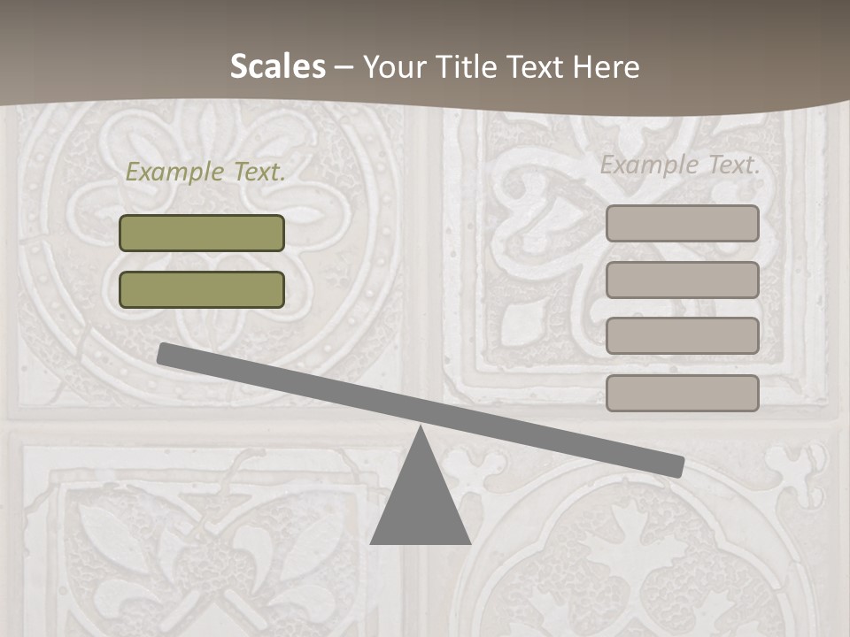 Kitchen Material Background PowerPoint Template