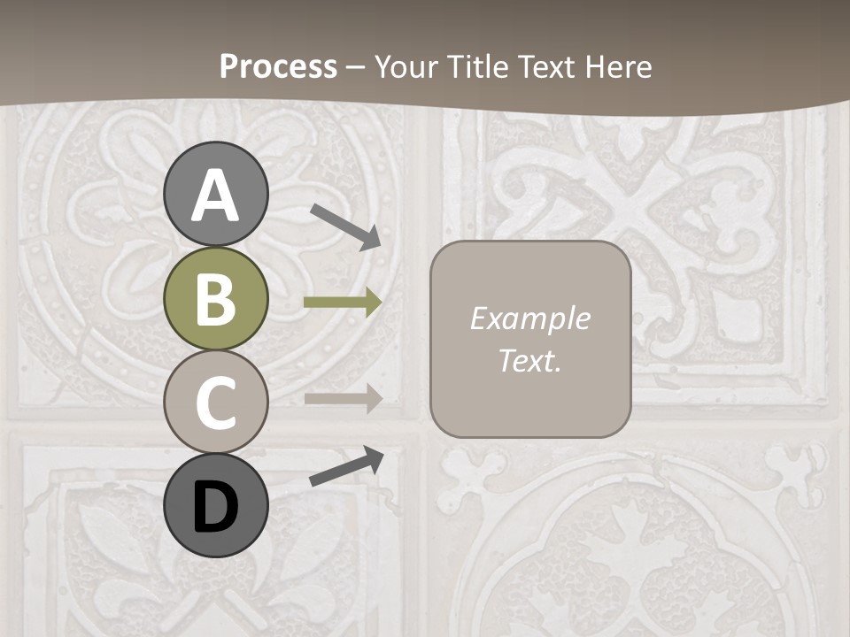 Kitchen Material Background PowerPoint Template