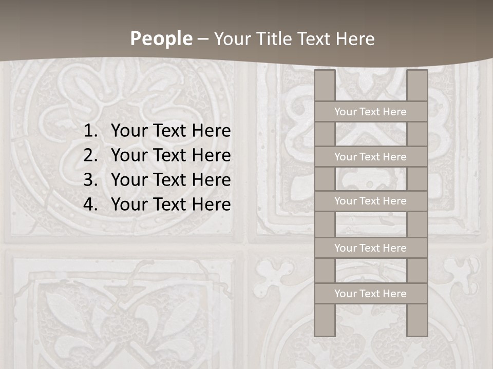 Kitchen Material Background PowerPoint Template