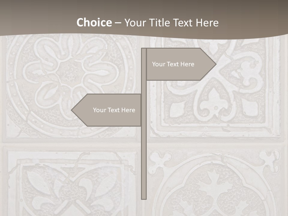 Kitchen Material Background PowerPoint Template