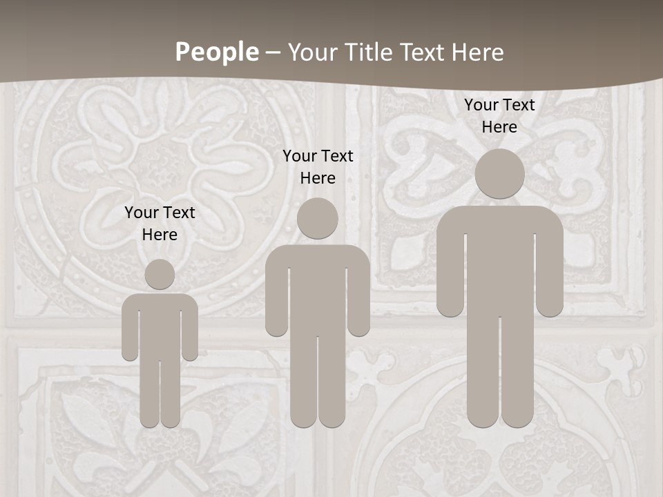 Kitchen Material Background PowerPoint Template