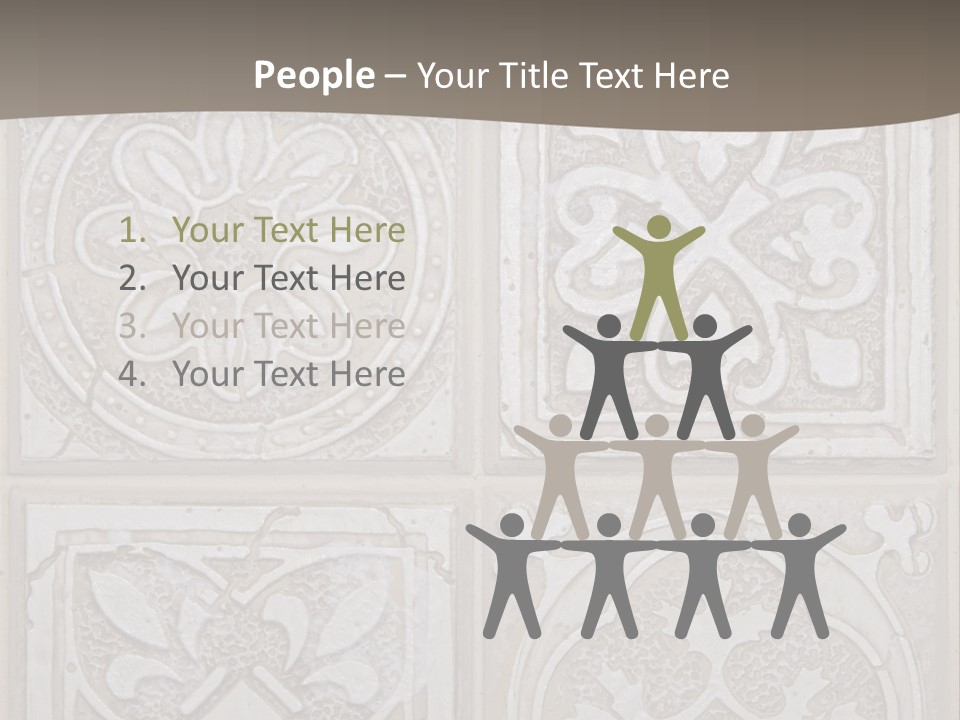 Kitchen Material Background PowerPoint Template