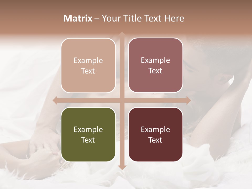 Beauty Healthy Couple PowerPoint Template