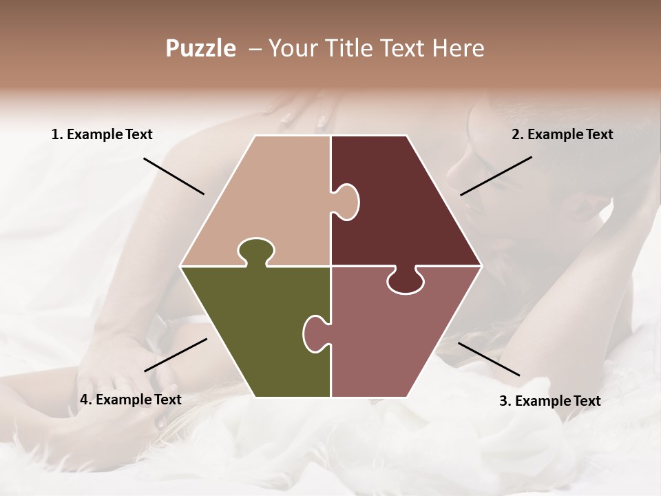 Beauty Healthy Couple PowerPoint Template