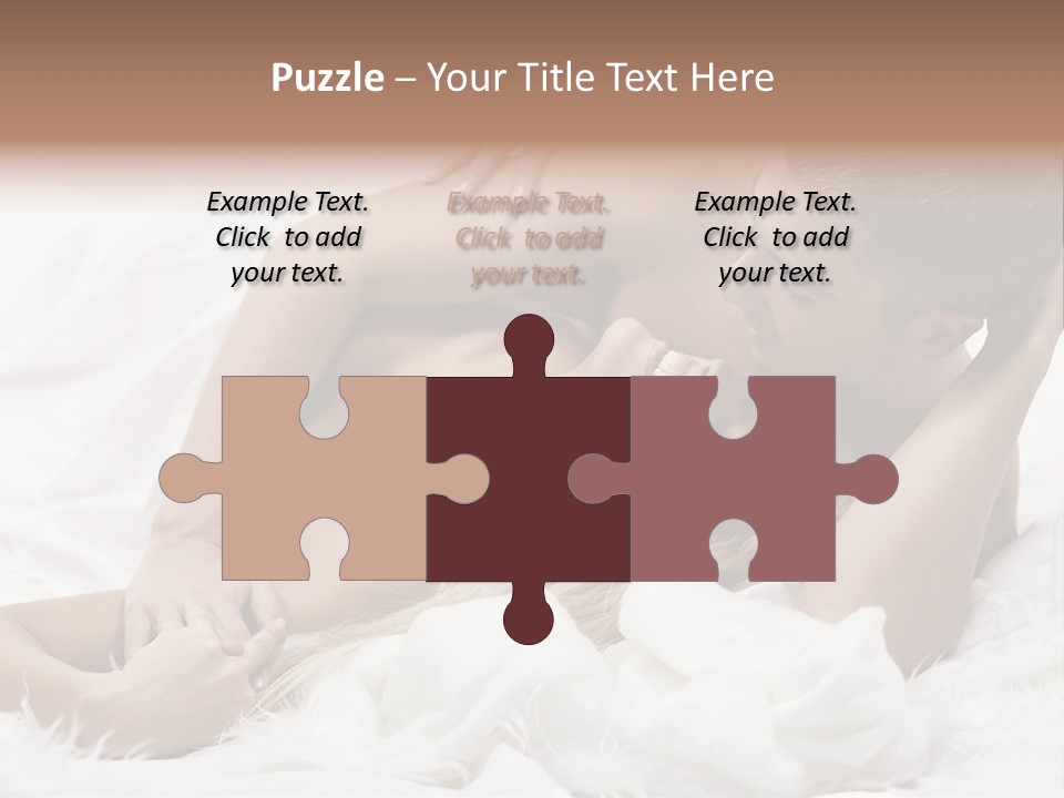 Beauty Healthy Couple PowerPoint Template