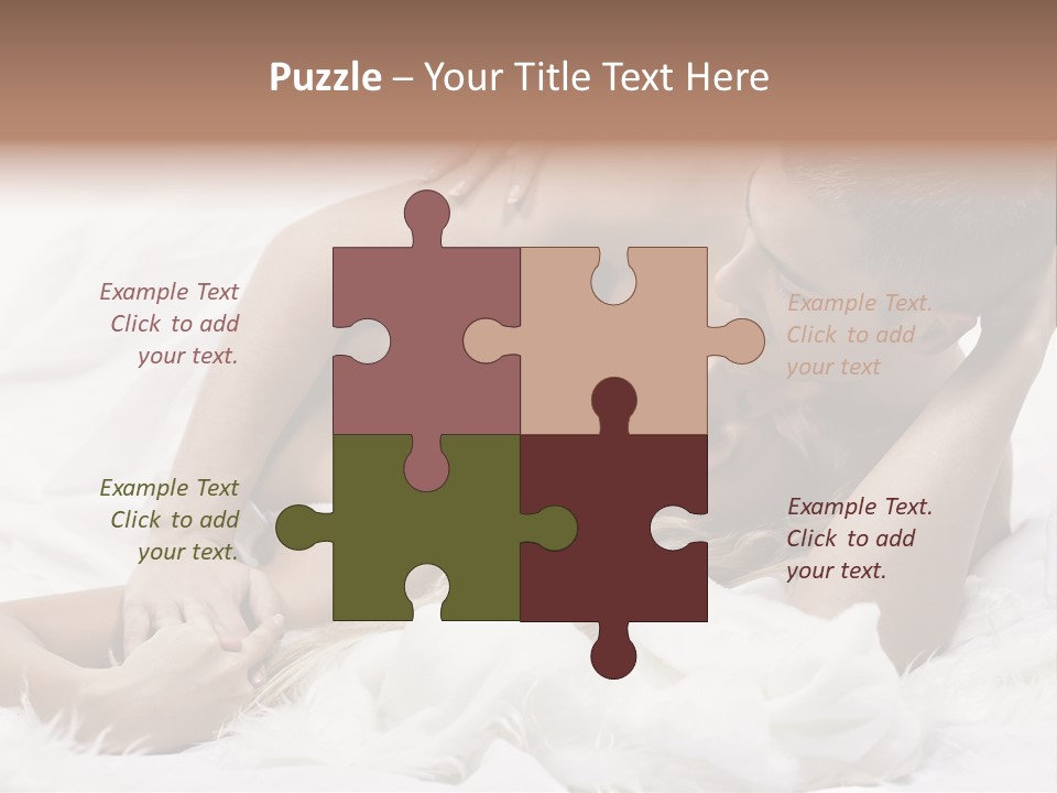 Beauty Healthy Couple PowerPoint Template