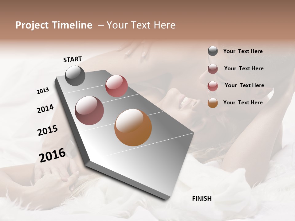 Beauty Healthy Couple PowerPoint Template