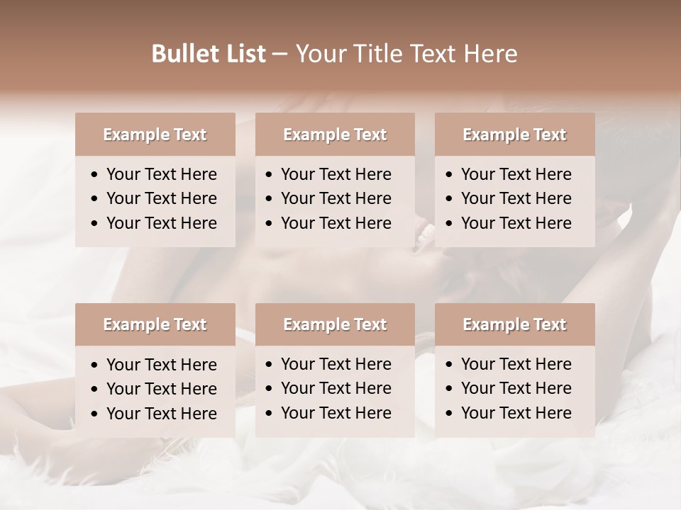 Beauty Healthy Couple PowerPoint Template