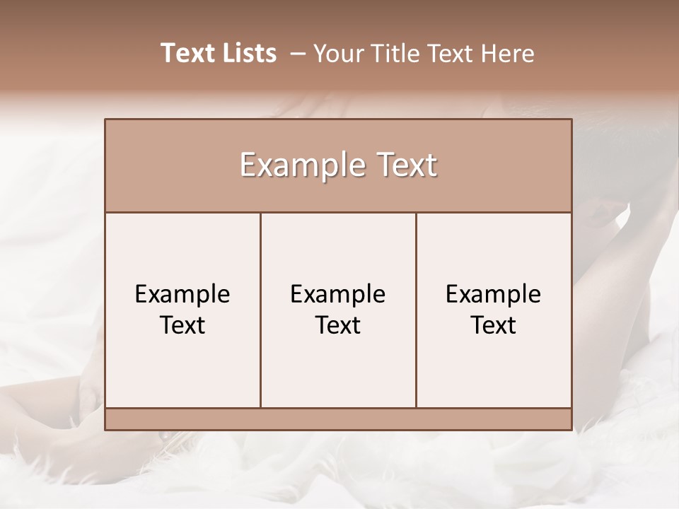 Beauty Healthy Couple PowerPoint Template