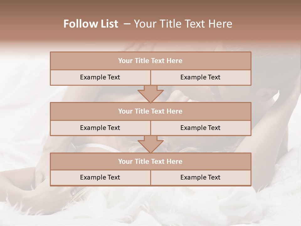 Beauty Healthy Couple PowerPoint Template