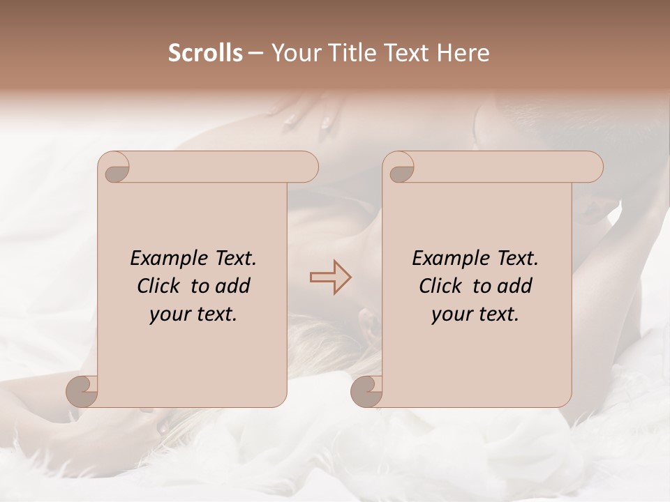 Beauty Healthy Couple PowerPoint Template
