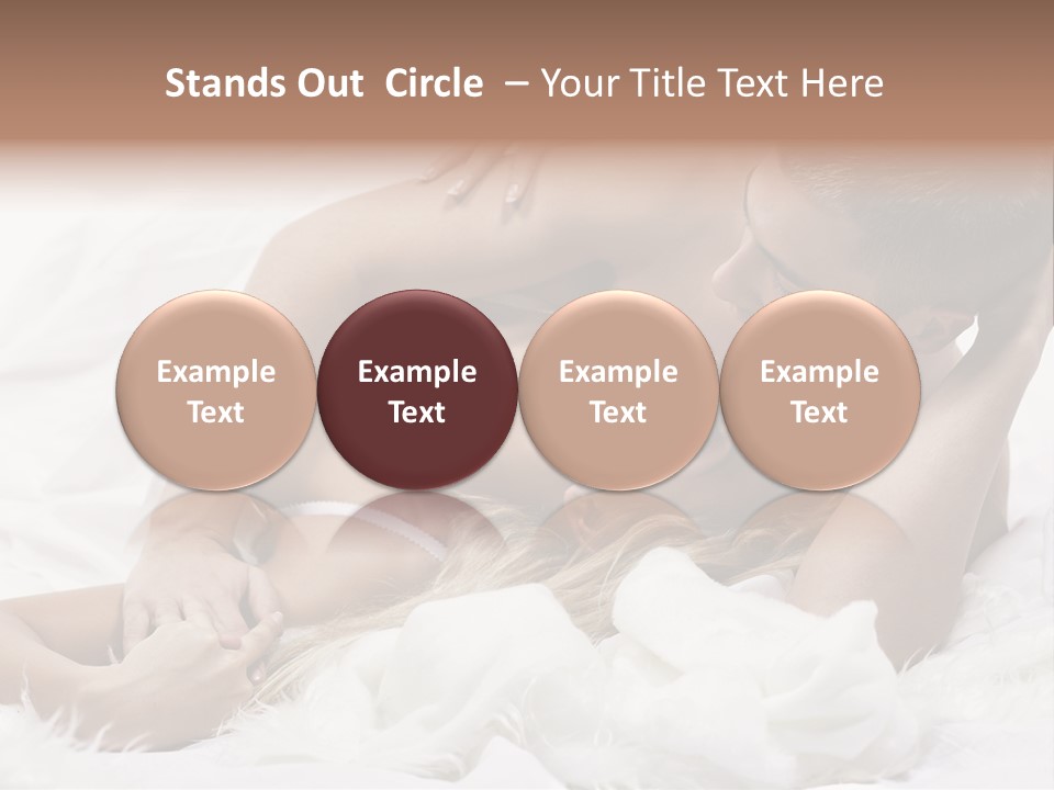 Beauty Healthy Couple PowerPoint Template