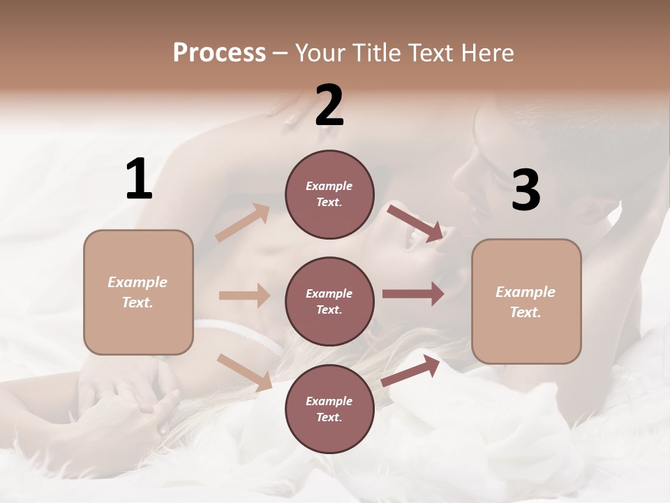 Beauty Healthy Couple PowerPoint Template