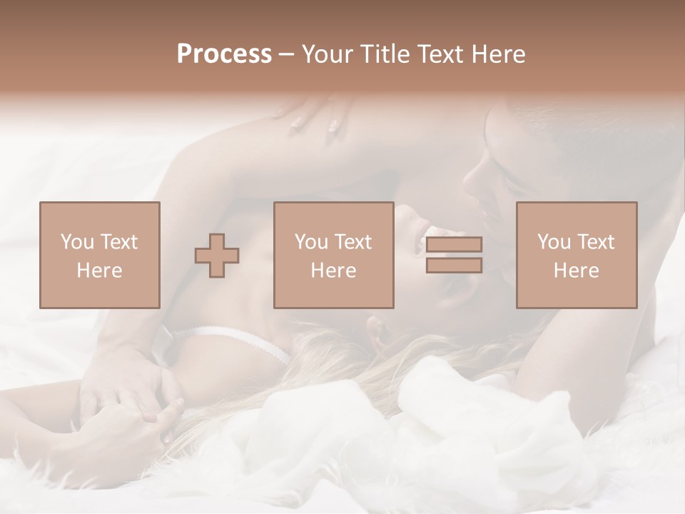 Beauty Healthy Couple PowerPoint Template