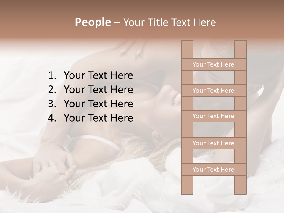 Beauty Healthy Couple PowerPoint Template