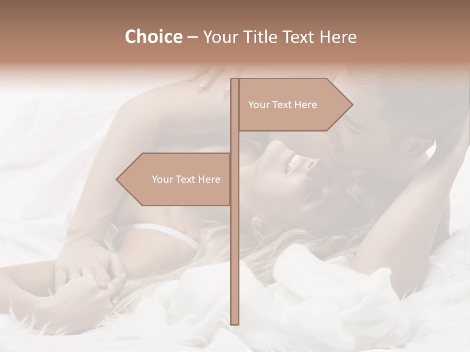 Beauty Healthy Couple PowerPoint Template