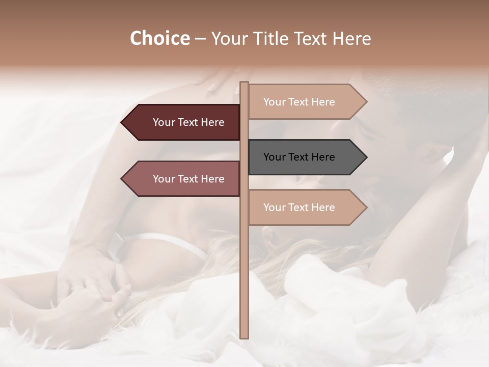 Beauty Healthy Couple PowerPoint Template