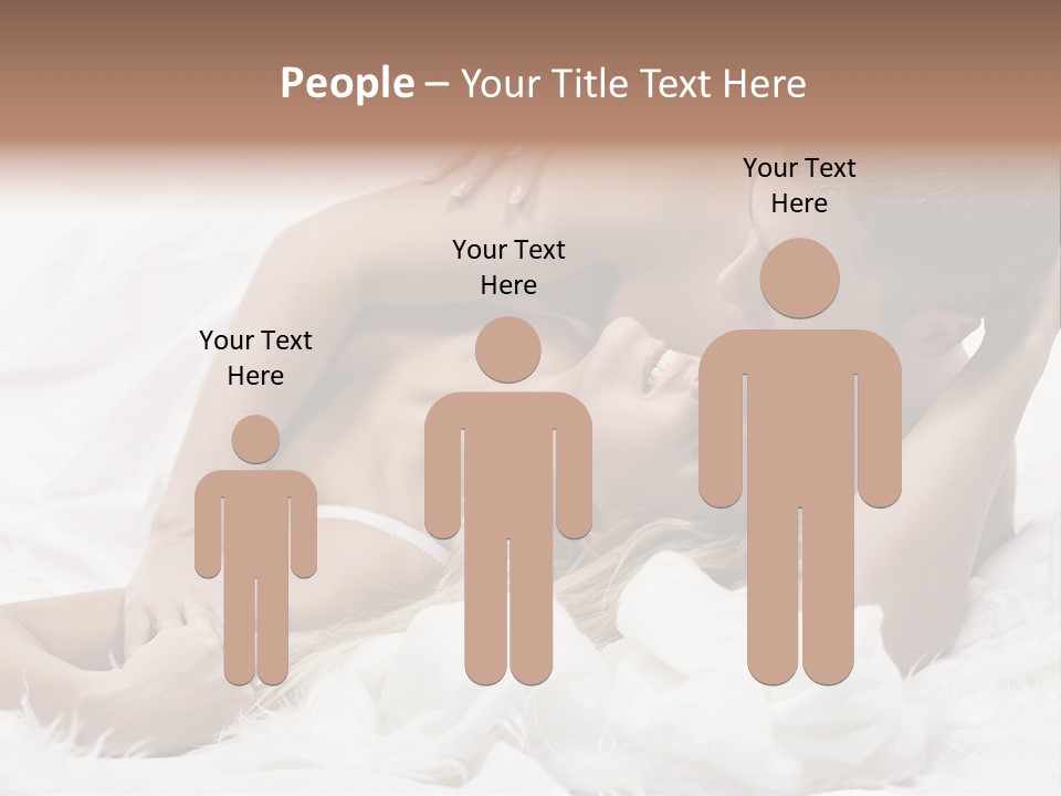 Beauty Healthy Couple PowerPoint Template