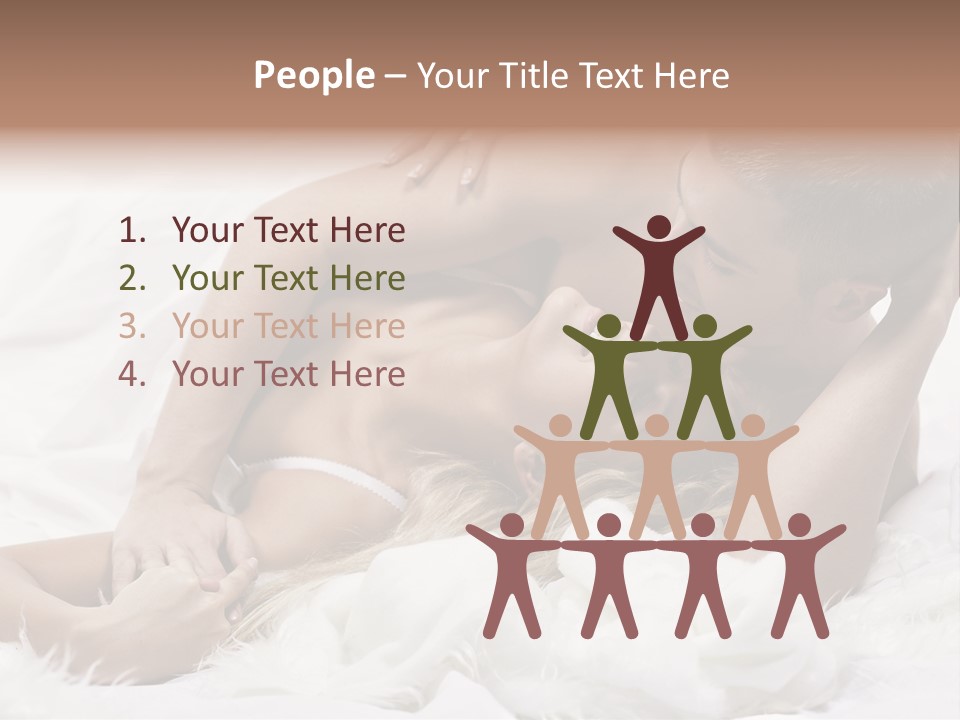 Beauty Healthy Couple PowerPoint Template