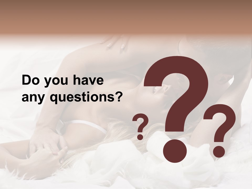 Beauty Healthy Couple PowerPoint Template