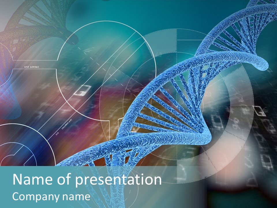 Imagination Chromosome Behaviour PowerPoint Template