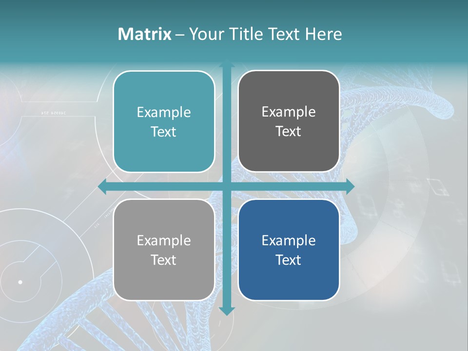 Imagination Chromosome Behaviour PowerPoint Template
