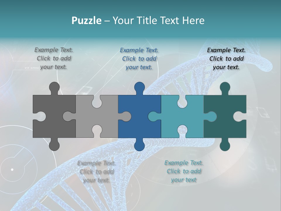 Imagination Chromosome Behaviour PowerPoint Template