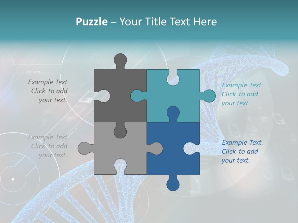 Imagination Chromosome Behaviour PowerPoint Template