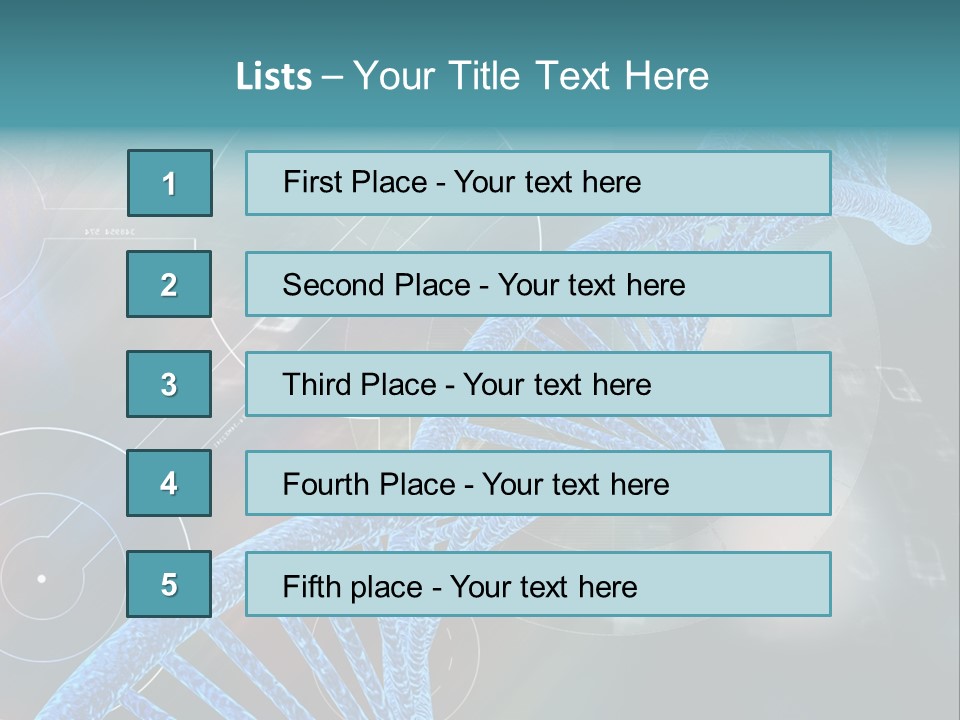 Imagination Chromosome Behaviour PowerPoint Template
