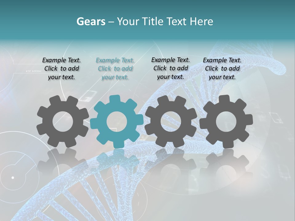 Imagination Chromosome Behaviour PowerPoint Template