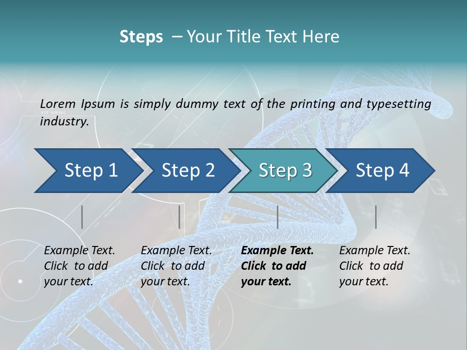 Imagination Chromosome Behaviour PowerPoint Template