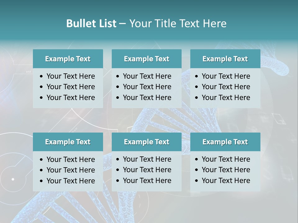 Imagination Chromosome Behaviour PowerPoint Template
