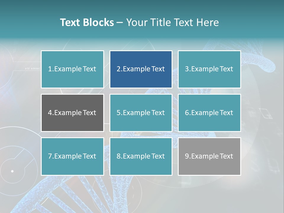 Imagination Chromosome Behaviour PowerPoint Template