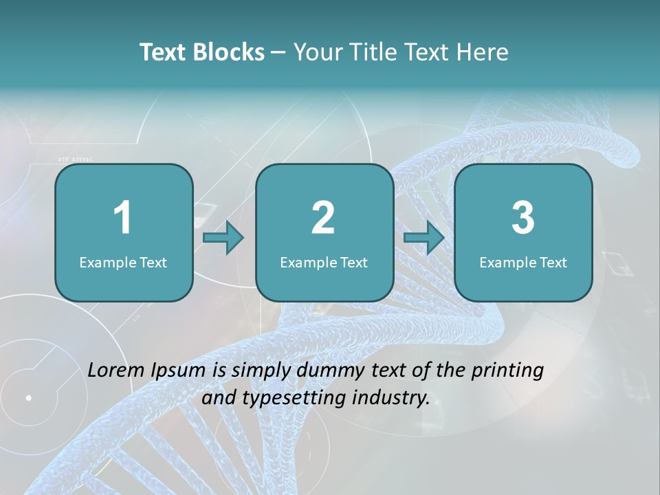 Imagination Chromosome Behaviour PowerPoint Template