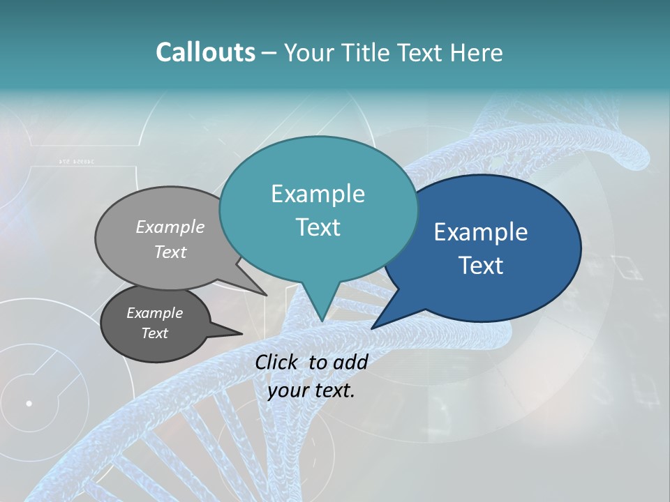Imagination Chromosome Behaviour PowerPoint Template